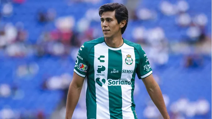 El delantero llegó a Santos Laguna en este mercado de fichajes.