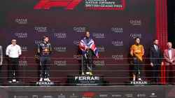 Podio del GP de Silverstone 2024