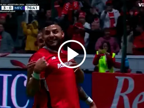 ¿El mejor del torneo hasta aquí? Diez pases de arco a arco, definición y golazo de Toluca ante Mazatlán