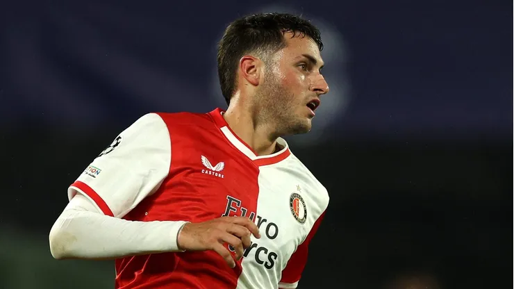 Santiago Giménez convirtió 30 goles con Feyenoord en la última Eredivisie