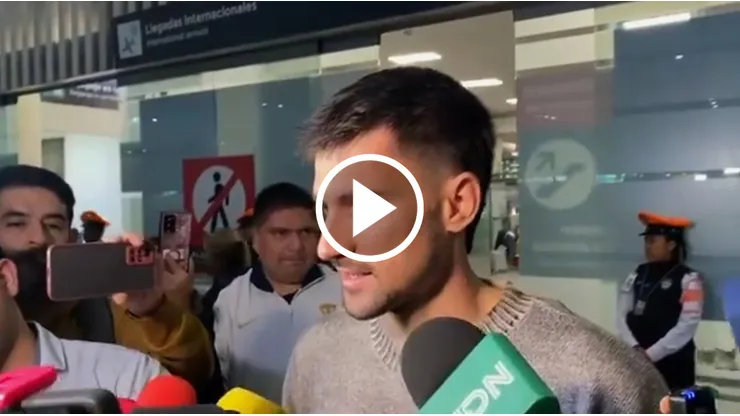 Ignacio Pussetto platicó por primera vez como fichaje auriazul.