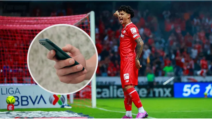 Maxi Araujo y un sugestivo posteo en redes sociales.