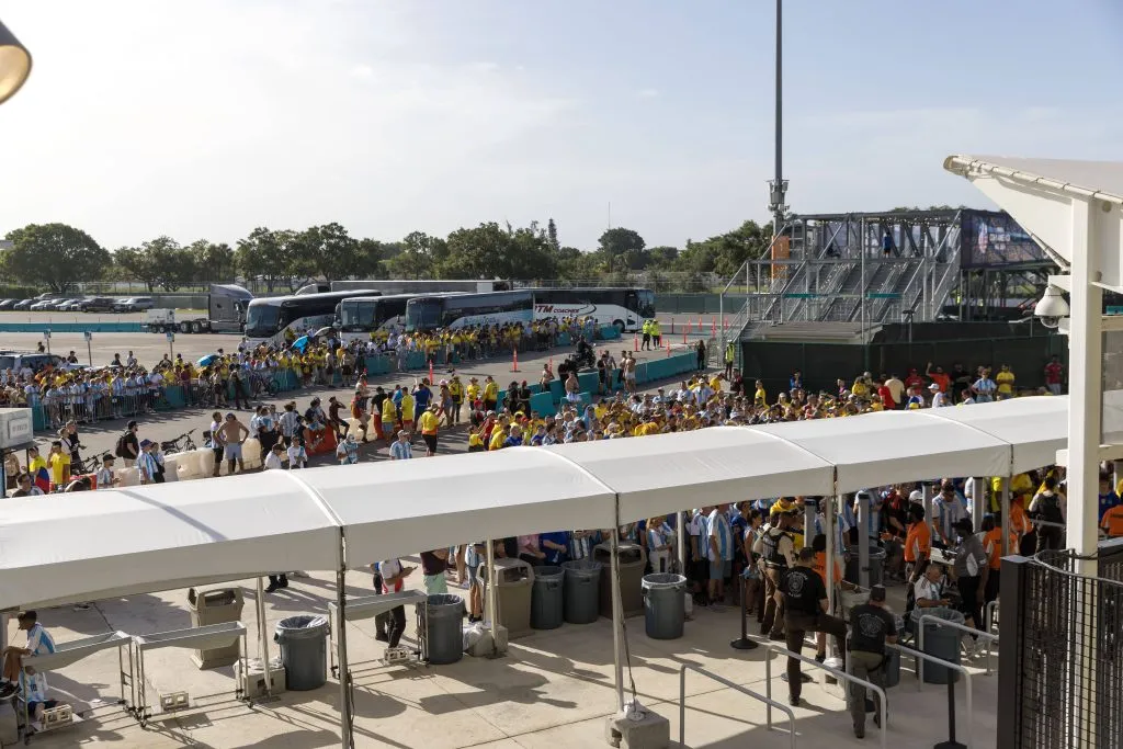 Una parte de los accesos del Hard Rock Stadium (IMAGO)
