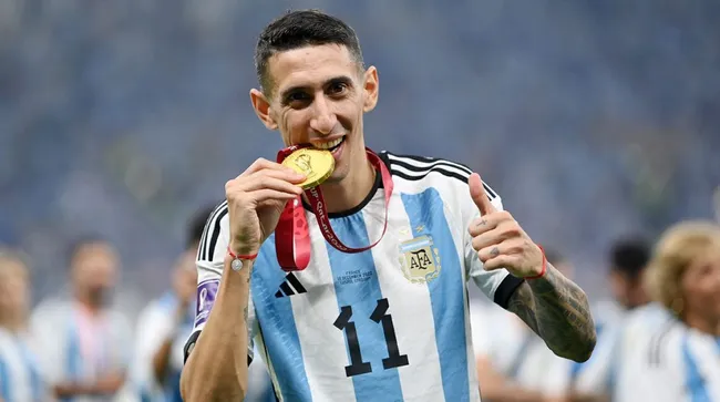 El adiós a un emblema: Ángel Di María se despide de la Selección Argentina [Foto: Getty]
