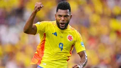 Miguel Borja con Colombia en la Copa América 2024
