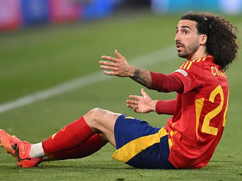 ¿Por qué abuchean a Marc Cucurella cada vez que toca el balón en España vs. Inglaterra?