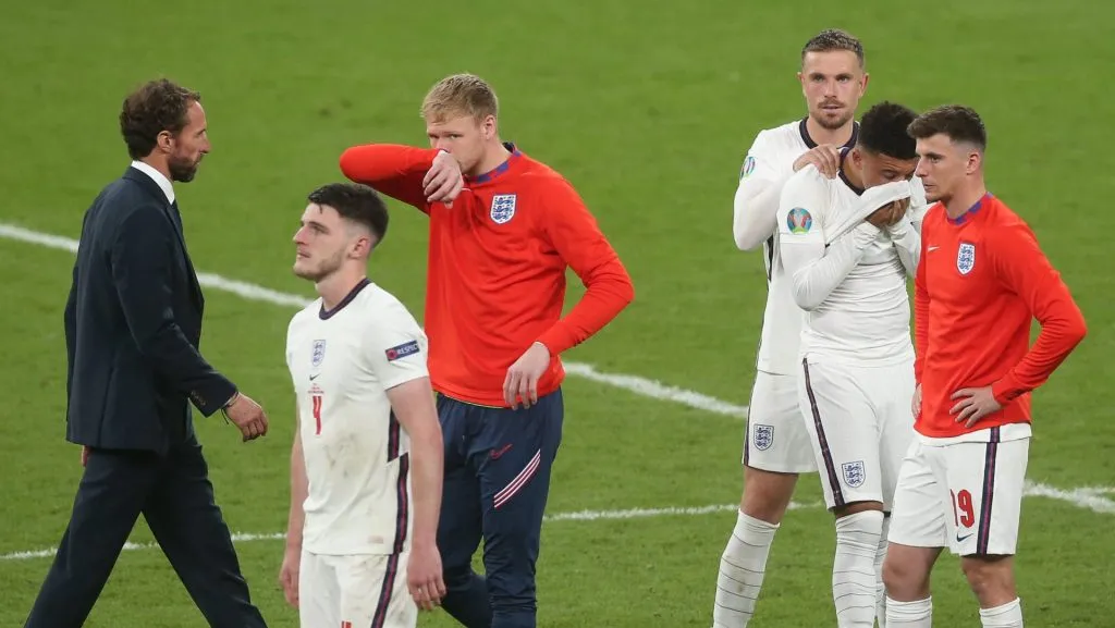 Inglaterra perdió la final de la Eurocopa 2020 frente a Italia (IMAGO)