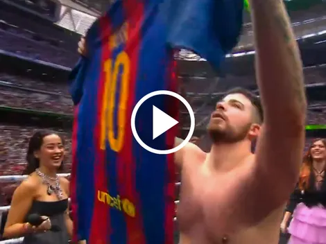 La Velada del Año 4: La Cobra mostró una playera de Messi y se ganó los abucheos del Bernabéu