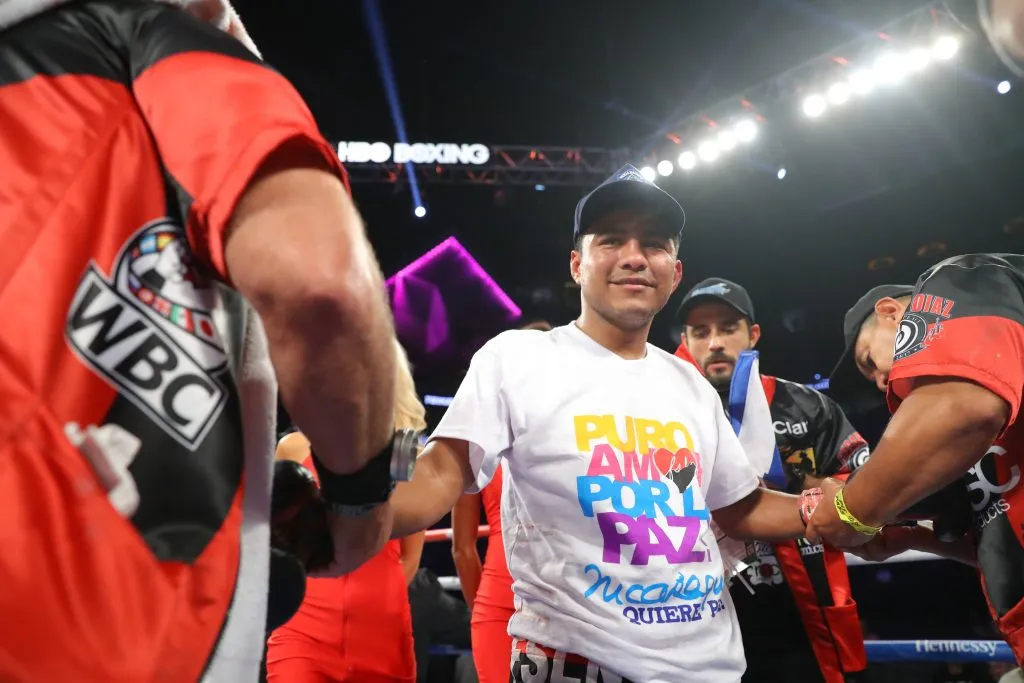 Chocolatito González se vuelve a presentar en Nicaragua con la ilusión de ganar e ir por el título gallo del CMB. (IMAGO)