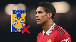 Raphael Varane rechazó a Tigres y tendría nuevo club.