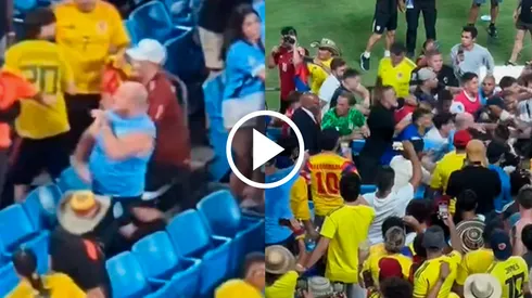 Impactante momento en las gradas tras la semifinal.