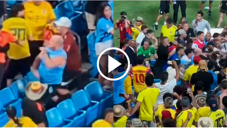 Impactante momento en las gradas tras la semifinal.
