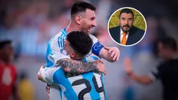 Álvaro Morales se acordó de nuevo de Lionel Messi
