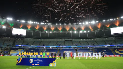 La última final de Copa América, entre Brasil y Argentina.