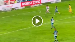 El mediocampista de Rayados no pudo anotarse en el marcador.