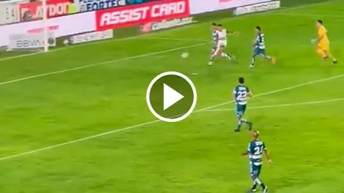 El mediocampista de Rayados no pudo anotarse en el marcador.