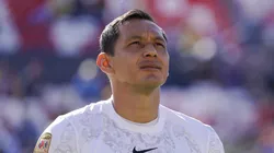 Rodolfo Cota le hizo pasillo de campeón a América con los jugadores de Atlético San Luis