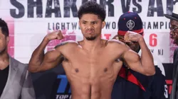 Shakur Stevenson solo quiere exponer su título de los ligeros ante Gervonta Davis.