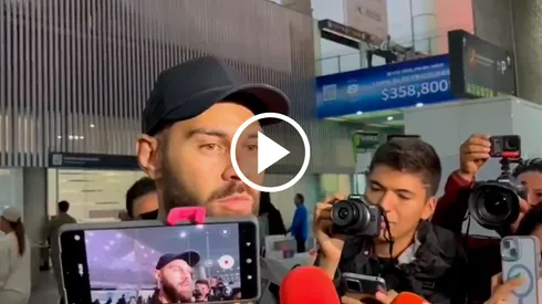 El defensa español ya se encuentra en el país.