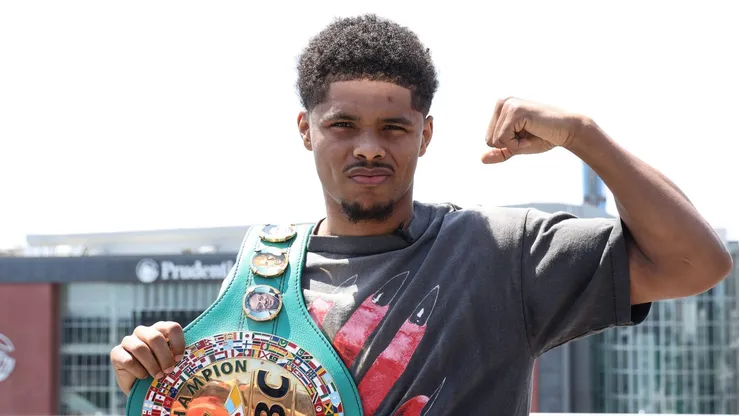 Shakur Stevenson quiere defender su título para acercarse a la pelea que desea contra Gervonta Davis.