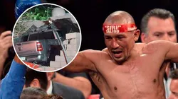 Orlando Salido sufrió un fuerte accidente y ocasionó un muerto