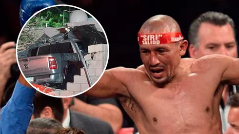 Orlando Salido sufrió un fuerte accidente y ocasionó un muerto