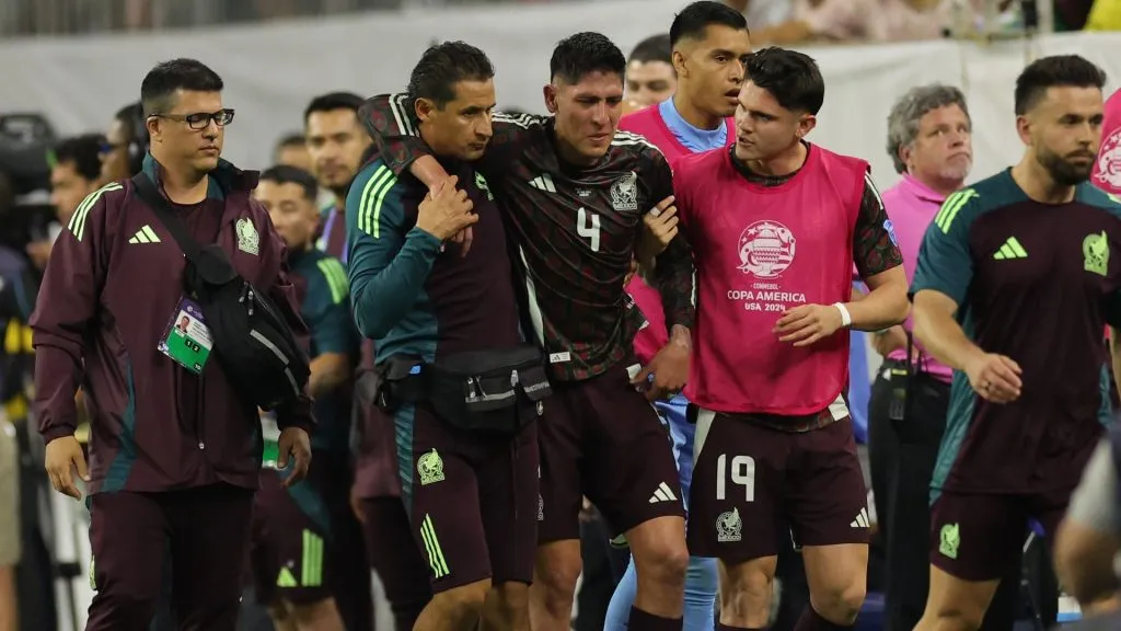 Edson se lesionó en el debut contra Jamaica (Getty Images)