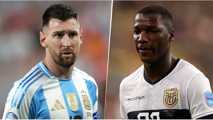 Argentina vs. Ecuador, por la Copa América 2024.