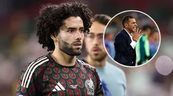 'Chino' Huerta y un público mensaje para el DT de México.