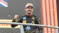 Charles Leclerc ganó la carrera en Monza