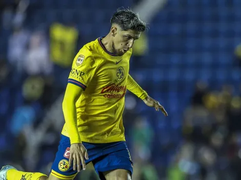 La razón por la que Diego Valdés salió del partido de América ante Cruz Azul