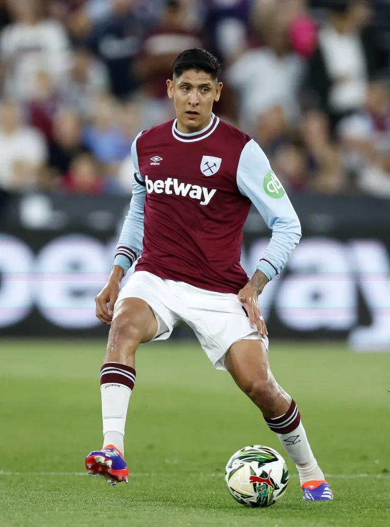 Edson Álvarez formó parte del equipo titular de West Ham y fue reemplazado a los 76 minutos. (Imago)