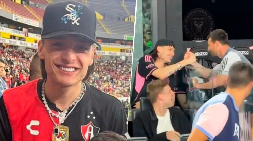 Peso Pluma es fanático de Atlas