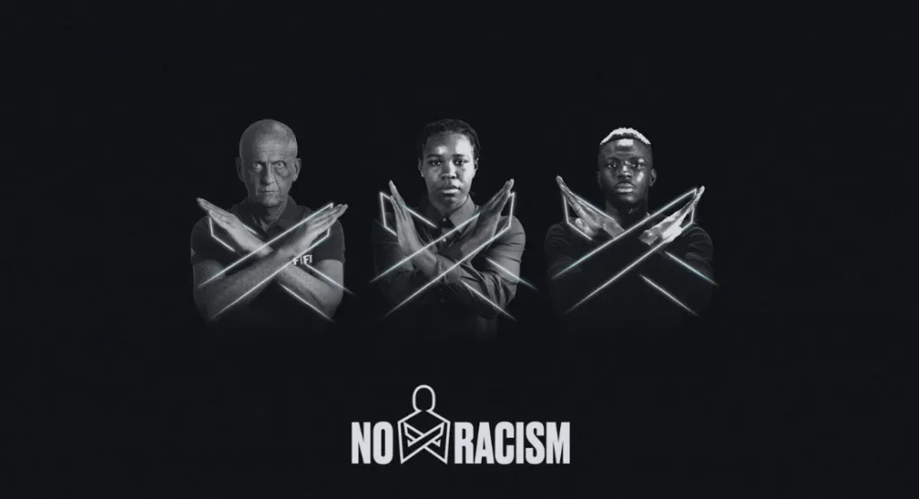 El gesto que combatirá al racismo en el futbol (FIFA)