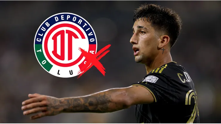 Cristian Olivera no jugará en Toluca.