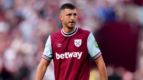 Guido Rodriguez ya tuvo su debut en el West Ham