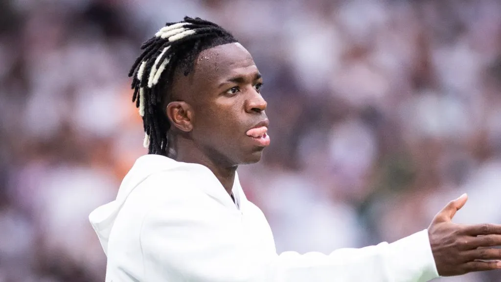 Vinicius Jr. continúa con su campaña contra el racismo (IMAGO)