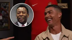 Cristiano Ronaldo se burló de Pelé por su cantidad de goles: "Hay una diferencia"