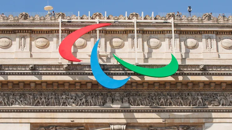 El logo de los Juegos Paralímpicos de París 2024.