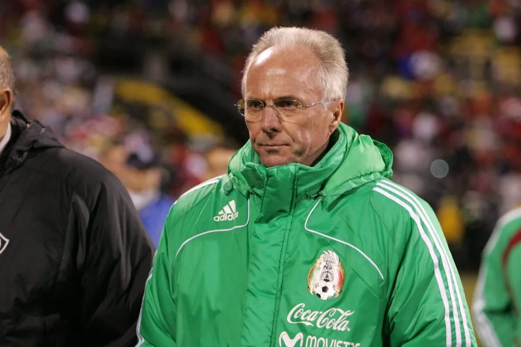 Sven-Goran Eriksson dirigió a la Selección Mexicana durante poco menos de ocho meses entre 2008 y 2009. (Imago)