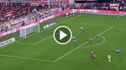 De no creer el gol desperdiciado por River en su casa.