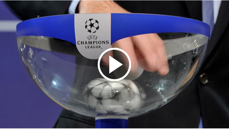 La Champions League y un sorteo muy particular.