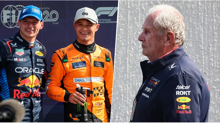 Helmut Marko cree que Lando Norris puede alcanzar a Max Verstappen