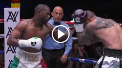 Floyd Mayweather venció a John Gotti III en una discreta actuación.