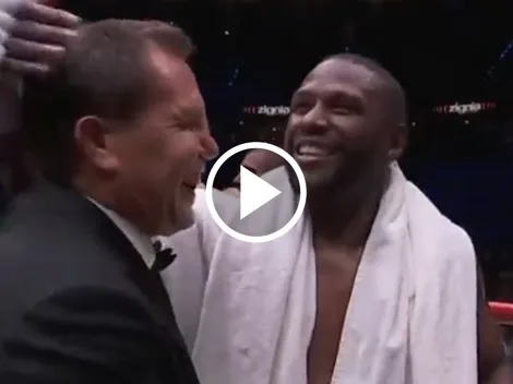 Julio César Chávez y Floyd Mayweather hablaron de su pelea