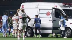 Un jugador de Nacional de Uruguay de descompensó ante Sao Paulo