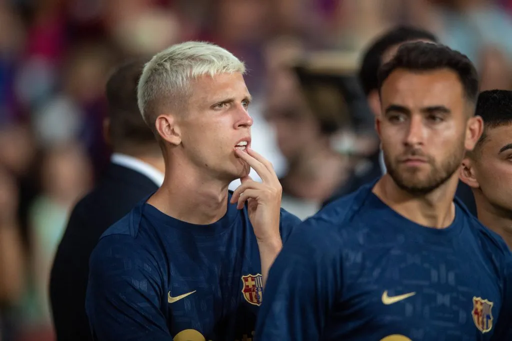 Dani Olmo fue el fichaje más caro del FC Barcelona en el mercado de pases (IMAGO)