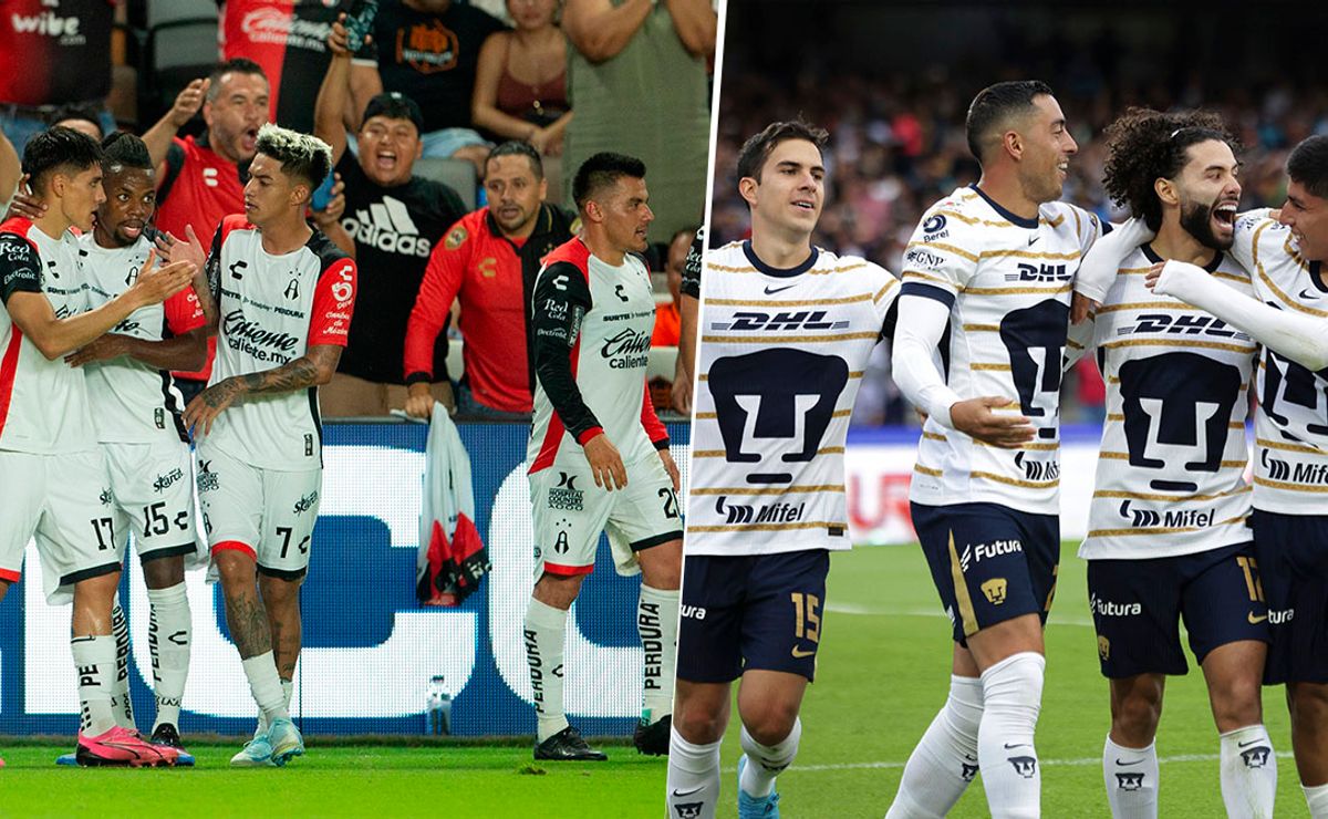 Atlas vs. Pumas UNAM: las alineaciones del partido de Liga MX - Bolavip ...