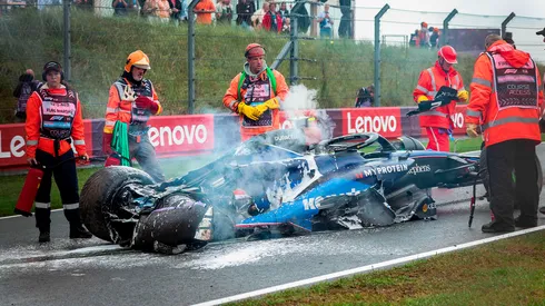 Logan Sargeant se accidentó en la FP3 del GP de Países Bajos