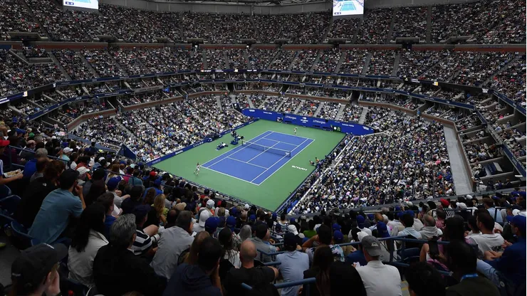El Estadio Arthur Ashe, la pista principal del US Open